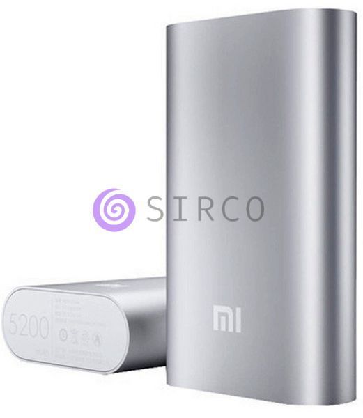 Портативний зарядний пристрій універсальна батарея powerbank Xiaomi Mi Powerbank 5200mAh (чорний, золотий, срібний) 11k12p127 фото