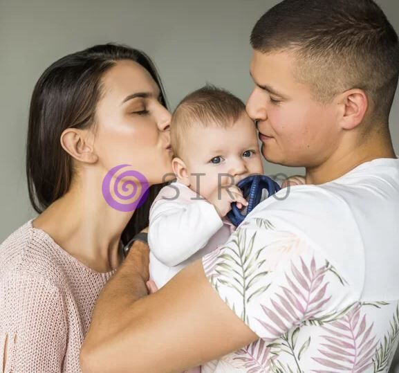 Дитячий силіконовий ортодонтичний прорізувач для зубів Babyono "Куля" Синій" (515/02) (SB) 03k17p345v1 фото
