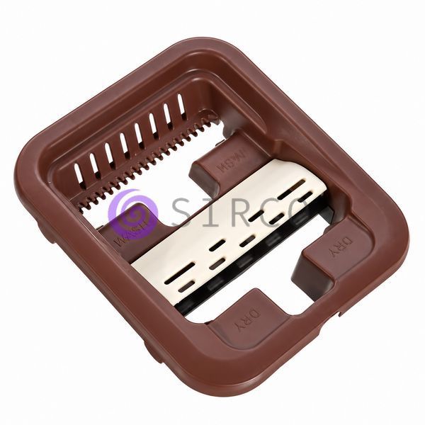 Швабра ледащо Scratch Cleaning Mop 2 в 1 з двосекційним відром 7 л, бежева з коричневим (ARSH/MA221) 01k02p005v3 фото