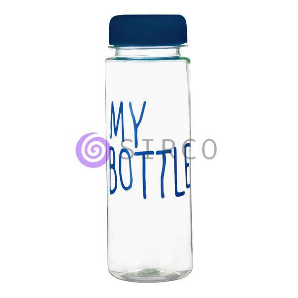 Оригінальна пляшка My Bottle 500 мл + чохол, синiй 10k14p059v5 фото