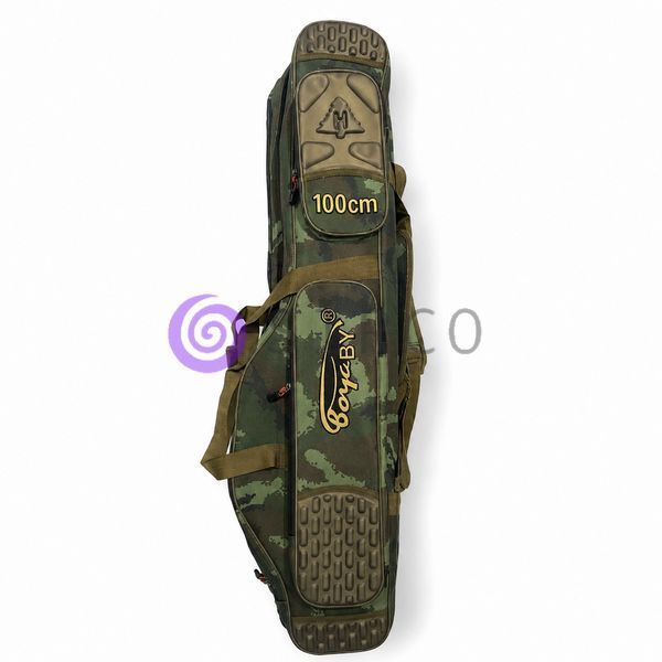 Рибальський чохол BoyaBY HL Rod Bag 100 см для вудок / Напівжорсткий чохол камуфляж з двома секціями (988) 02k04p523v1 фото