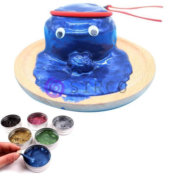 Умный магнитный пластилин Magnetic Putty (Зеленый. Серый, Синий, Фиолетовый) 03k12p114v1 фото