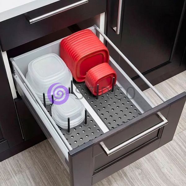 Органайзер для посуду та столових приборів у шухляди Drawer Organizer (509) 10k10p132 фото