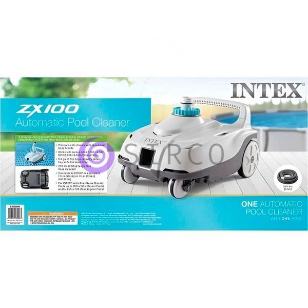 Робот-пылесос для очитски дна бассейнов Intex 28006 (ZX100) 6056 л/час (AT) 02k12p238 фото