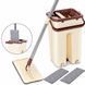 Швабра ледащо Scratch Cleaning Mop 2 в 1 з двосекційним відром 7 л, бежева з коричневим (ARSH/MA221) 01k02p005v3 фото 2