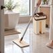 Швабра ледащо Scratch Cleaning Mop 2 в 1 з двосекційним відром 7 л, бежева з коричневим (ARSH/MA221) 01k02p005v3 фото 1