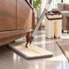 Швабра ледащо Scratch Cleaning Mop 2 в 1 з двосекційним відром 7 л, бежева з коричневим (ARSH/MA221) 01k02p005v3 фото 3