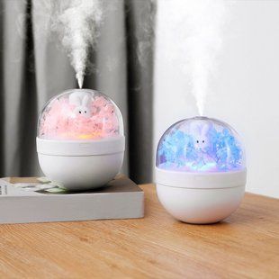 Беспроводной увлажнитель воздуха ультразвуковой Sweet Rabbit Humidifier Милый зайчик 01k08p036 фото