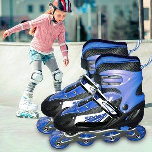 Спортивные Раздвижные ролики MEADIN Sport Синие 39-42 13k02p025v1 фото