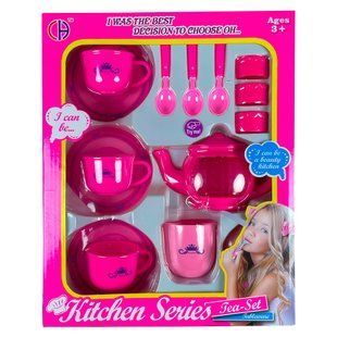 Детский игрушечный кухонный набор для чаепития Kitchen Series Tea-Set CH-01 15 предметов (AHMD) 03k09p167v5 фото