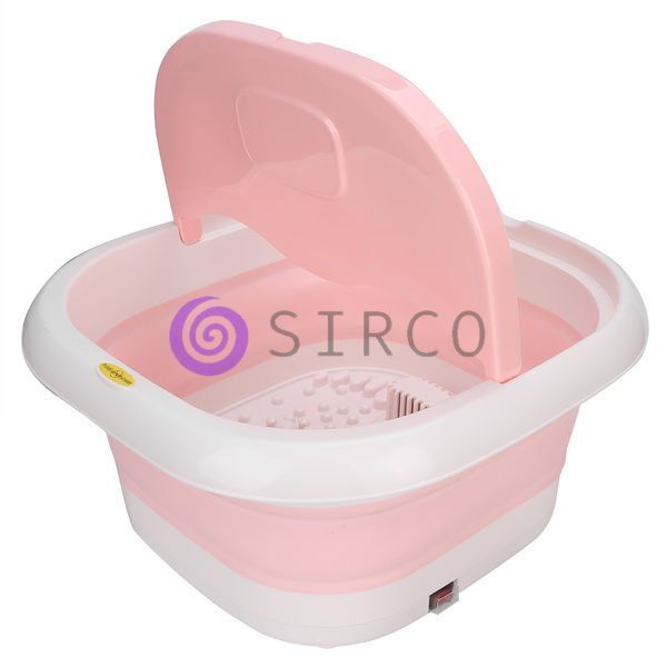 Гідромасажна ванна для ніг SQ-368 Footbath Massager Рожевий (509) 01k01p032v2 фото