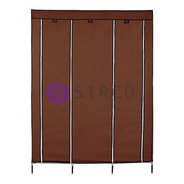 Большой каркасный шкаф, тканевый шкаф Storage Wardrobe 88130 Коричневый (N-14) 01k04p121v2 фото