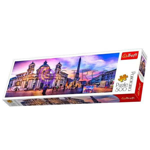 Пазли "Панорама" &ndash; (500 ел.) &ndash; "Рим" 29501/ Trefl (SB) 03k19p190 фото