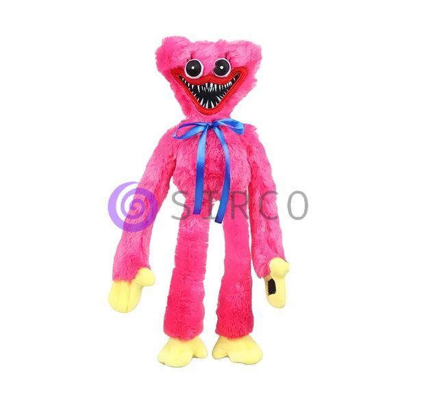 Мягкая плюшевая игрушка Хаги Ваги и Киси Мисси (Huggy Wuggy) Розовая (541) 03k01p068v2 фото