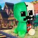 Плюшевая мягкая игрушка Крипер-зомби из игры Майнкрафт "Minecraft" (740) 03k01p026 фото 1