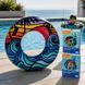 Дитяче надувне коло Bestway 36350 Пальми 91 см з ручками для плавання басейну та моря (AT) 02k10p493 фото 1