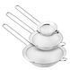Набір Сито 3 розміри з нержавіючої сталі Strainer Set 3 pc 0222/(212) 10k03p033 фото 3