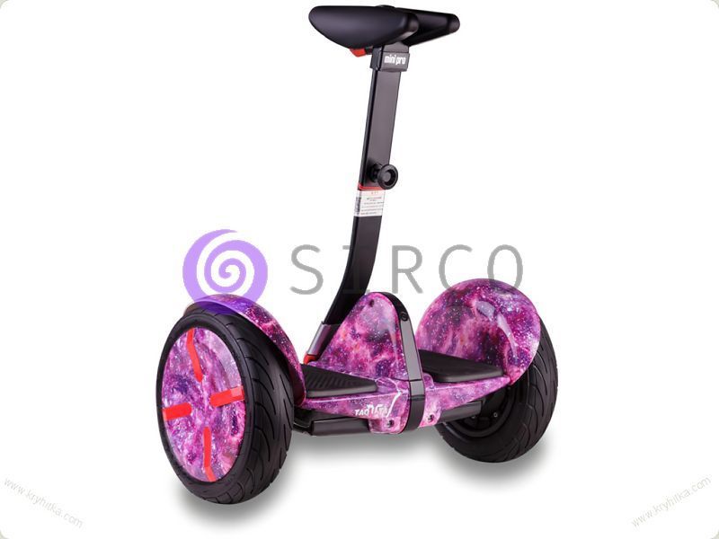 Гироскутер сигвей Xiaomi MINI PRO 54V колеса 10" Фиолетовое звёздное небо (237) 13k05p012v4 фото