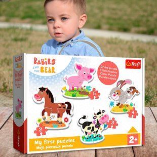 Пазли для немовлят - "Baby Classic" - На фермі/36127/SB 03k19p437 фото