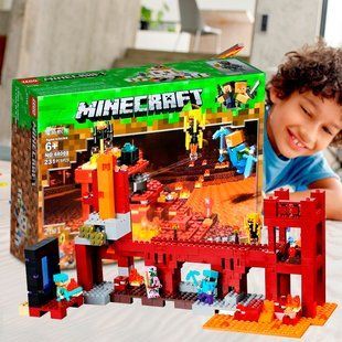 Детский игровой набор конструктор Minecraft "Крепость Незера" 68009 231 деталь (593) 03k03p008 фото
