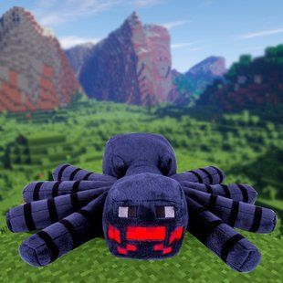 Плюшевая мягкая игрушка Паук из игры Майнкрафт "Minecraft" (740) 03k01p027 фото