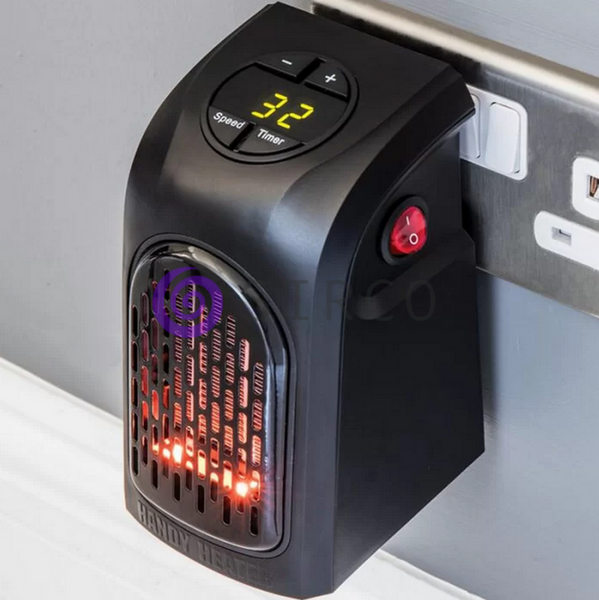 Портативный мини обогреватель в розетку Rovus Handy Heater 400 Вт 01k07p018 фото