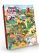 Дитячий ігровий набір для творчості настільна гра 7в1 "Dino Land (IGR24) 03k12p039 фото 3