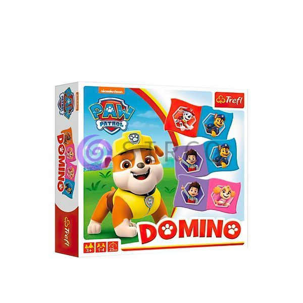 Настольная игра для детей - "Домино: Щенячий патруль" Trefl/01895/(SB) 03k19p422 фото