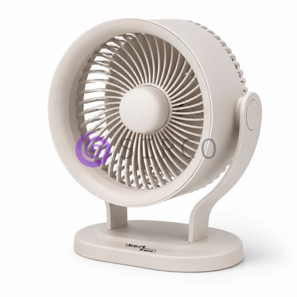Настільний акумуляторний вентилятор Bestfan BT-003 USB 15 см, 3 швидкості, DC 5V 5W, регулювання нахилу 90&deg; кабель USB (X35) 01k07p202v3 фото
