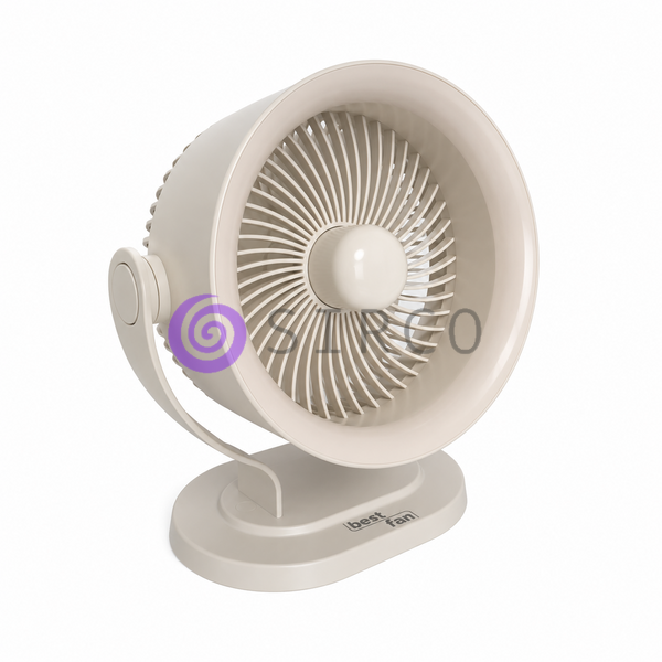 Настільний акумуляторний вентилятор Bestfan BT-003 USB 15 см, 3 швидкості, DC 5V 5W, регулювання нахилу 90&deg; кабель USB (X35) 01k07p202v3 фото