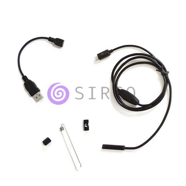 Камера Ендоскоп Android and PC Endoscope, гнучка USB-камера 3 м 11k02p145v1 фото