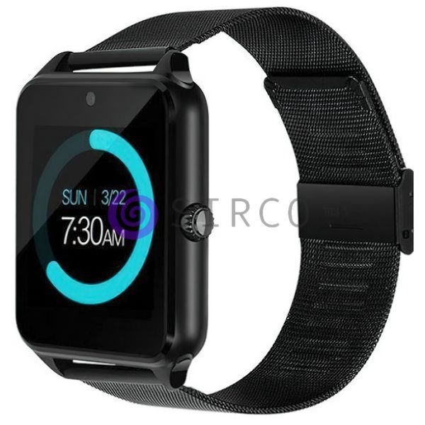 Многофункциональные наручные смарт-часы Smart Watch Smart Z6 Черные (259) 11k08p003 фото