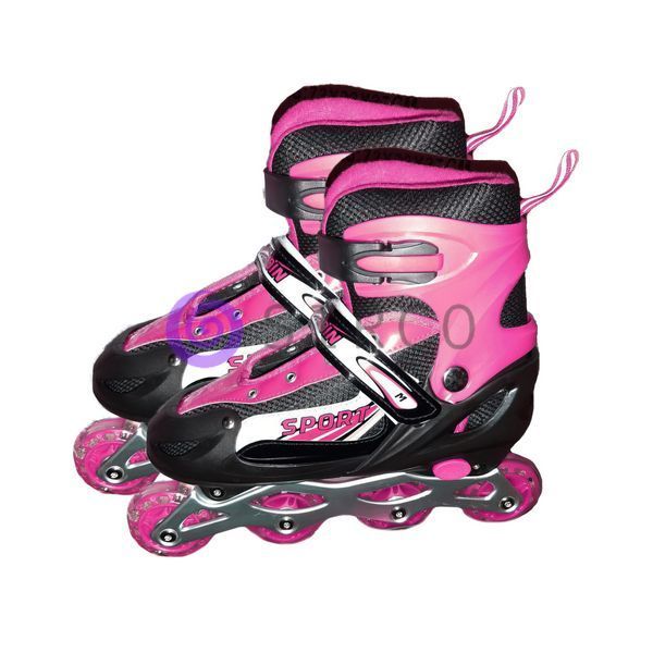 Спортивные Раздвижные ролики MEADIN Sport Розовые 39-42 13k02p025v2 фото