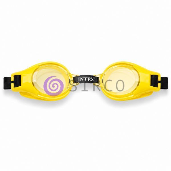 Очки для плавания детские 3-8 лет/ Регулируемые защитные очки INTEX 55602, желтые (AT) 02k10p436v3 фото