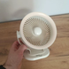 Настільний акумуляторний вентилятор Bestfan BT-003 USB 15 см, 3 швидкості, DC 5V 5W, регулювання нахилу 90&deg; кабель USB (X35) 01k07p202v3 фото 6