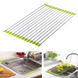 Кухонна складна сушарка для посуду на раковину KitchenWare EasyDry 37х22 см Зелена (HA-359) 10k05p027v2 фото 3