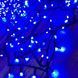 Новогодняя гирлянда черный провод XMAS нить Синий 400 LED (28 метров) 12k01p079v4 фото 2