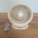 Настільний акумуляторний вентилятор Bestfan BT-003 USB 15 см, 3 швидкості, DC 5V 5W, регулювання нахилу 90&deg; кабель USB (X35) 01k07p202v3 фото 8