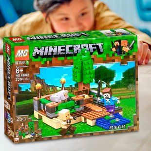 Детский игровой набор конструктор Minecraft 68007 230 деталей (593) 03k03p009 фото