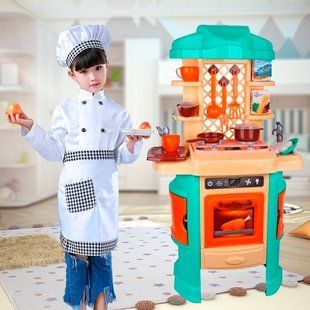 Детский игровой набор с музыкальными и световыми эффектами "Кухня" Бирюзовый (IGR24) 03k05p131 фото