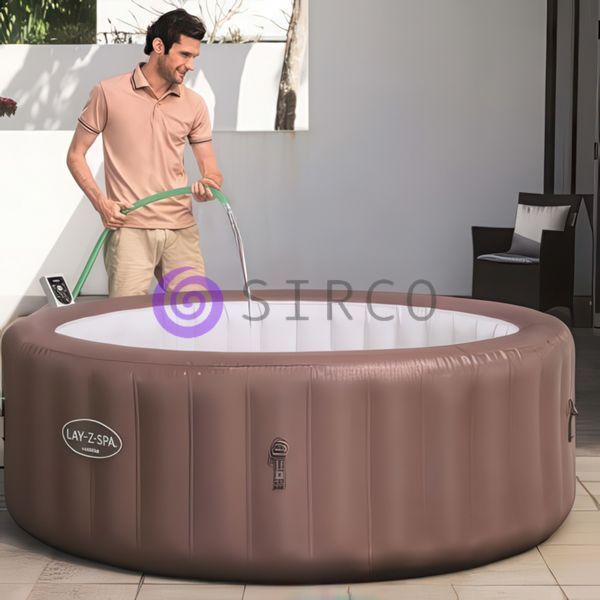 Надувное джакузи Bestway 6001G Lay-Z-Spa Hawaii 196x71 см, расход 1325 л/ч, на 6 человек 980 л 02k12p330 фото
