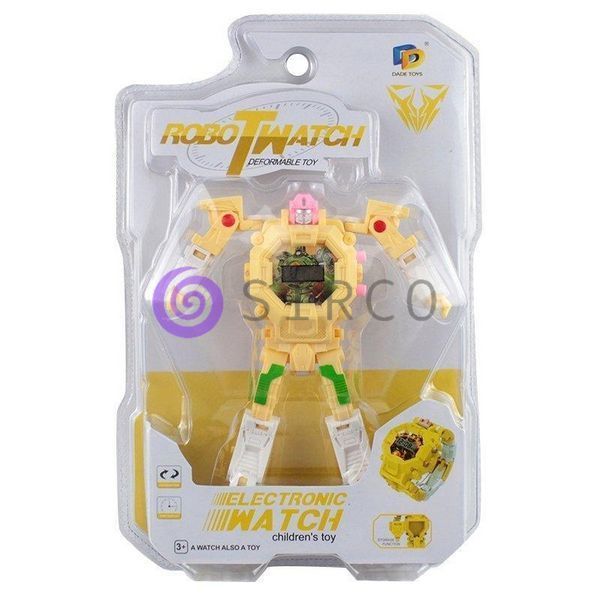 Дитяча іграшка годинник робот трансформер Sunroz Robot Watch (V-S) 03k05p125 фото