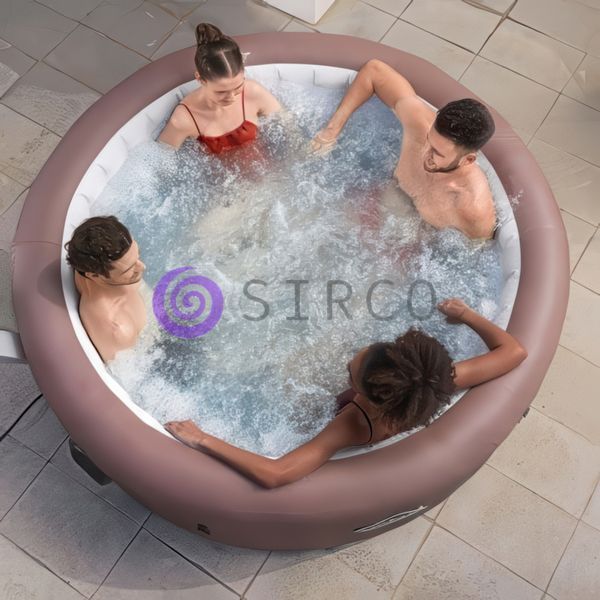 Надувное джакузи Bestway 6001G Lay-Z-Spa Hawaii 196x71 см, расход 1325 л/ч, на 6 человек 980 л 02k12p330 фото