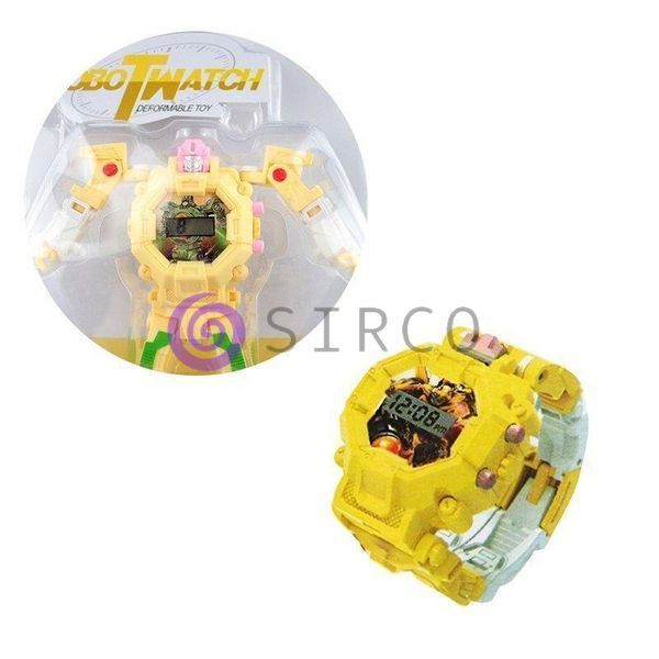 Дитяча іграшка годинник робот трансформер Sunroz Robot Watch (V-S) 03k05p125 фото