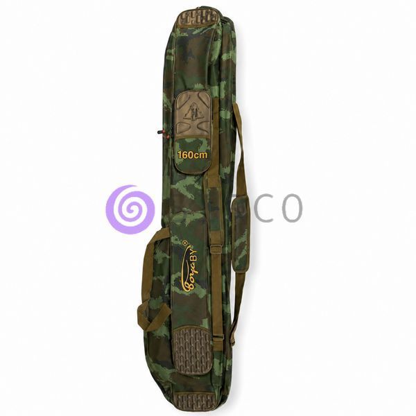 Рибальський чохол BoyaBY HL Rod Bag 160 см для вудок / Напівжорсткий чохол камуфляж з двома секціями (988) 02k04p523v4 фото