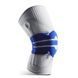 Компресійний наколінник з силіконовою вставкою Knee Support, бандаж для коліна, Сіро-синій розмір L (ЖЯ) 06k03p077v2 фото 2