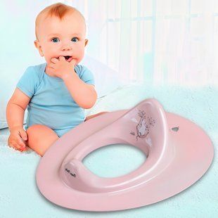 Туалетное сиденье для детей "Лесная сказка" (Светло-розовый) TegaBaby/FF-090-107/SB 03k20p072v2 фото