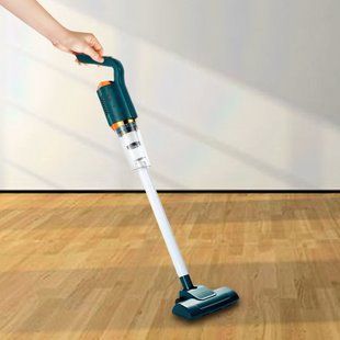 Бездротовий вакуумний пилосос Yangzi вертикальний 2 в 1 Wireless vacuum cleaner 3 насадки Зелений 01k02p248v1 фото