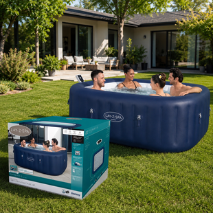 Надувне джакузі Bestway 6001H Lay-Z-Spa Hawaii 180x71 см 1325 л/год 6 місць 840 л (АТ) 02k12p331 фото