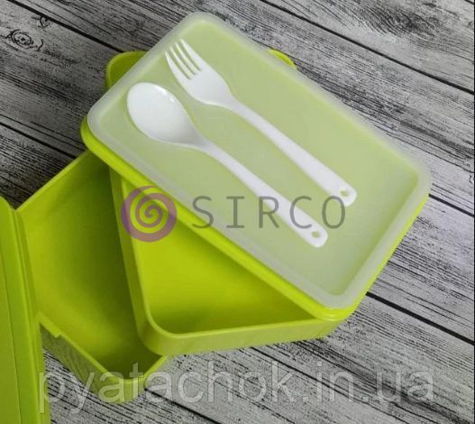 Microwave lunch box контейнер для еды салатовый (Z-91028) 10k10p203 фото